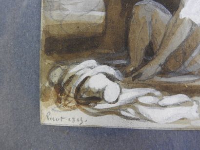 François-Edouard PICOT (1786-1868) : Scène...