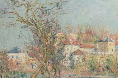 Gustave LOISEAU (1865-1935): 
Plum trees...