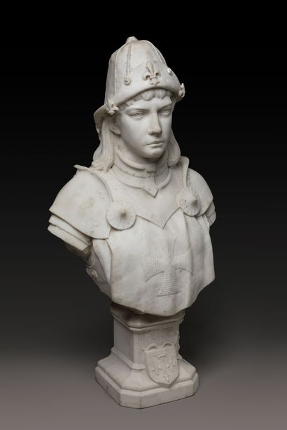 Adolphe MONY (1831-1909) : Buste de Jeanne...