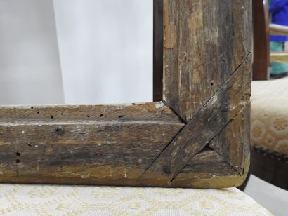 CADRE NU rectangulaire en bois mouluré, sculpté...