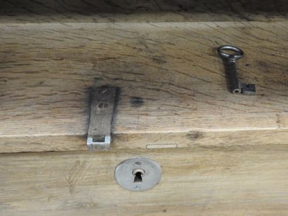Straight mahogany SECRETARY opening to a...