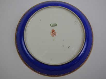 SEVRES: Four porcelain tea cups and saucers...