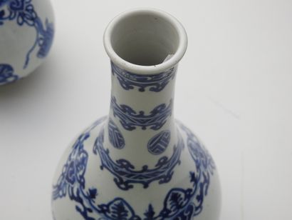 CHINE - Epoque KANGXI (1662 - 1722)
Paire...