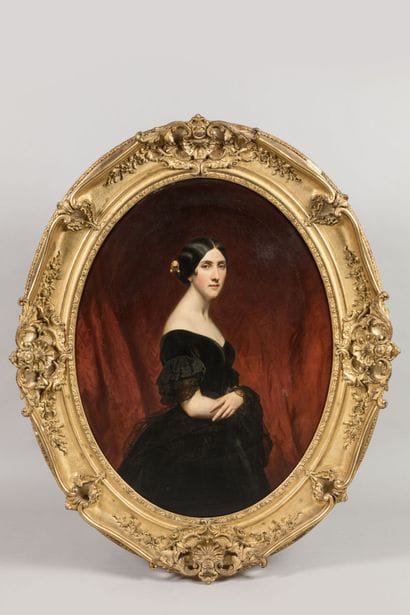 Hermann WINTERHALTER (1808-1891) : 
Portrait...