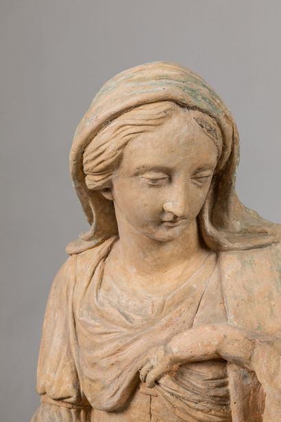 ATELIERS DU MAINE: Statue de la Vierge à...