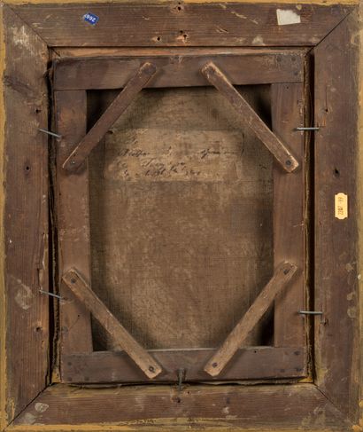 19th century FRENCH SCHOOL. 
Portrait of...