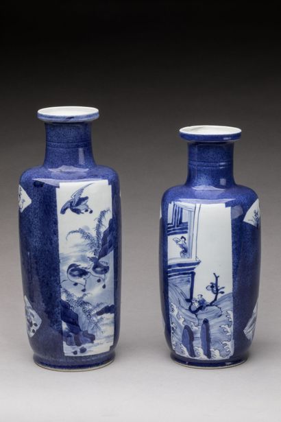 CHINE - Epoque KANGXI (1662 - 1722)
Deux...