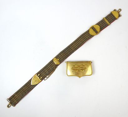 GENDERNE DE GENDARME de la Garde du Roi of...