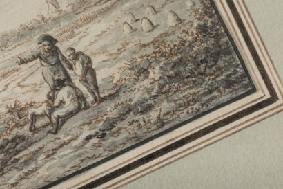 Dirk LANGENDYK (Rotterdam, 1748-1805): Bergers...