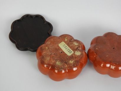 CHINA - 19th century
Pair of tomatoes in...