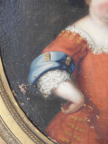 Ecole FRANCAISE vers 1690
Portrait d'enfant...