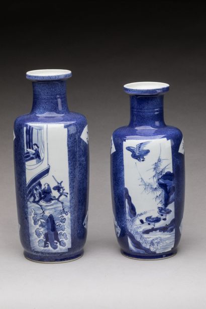 CHINE - Epoque KANGXI (1662 - 1722)
Deux...