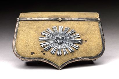 COFFRET DE GIBERNE de Garde-du-corps du Roi...