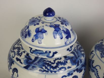 CHINE - Epoque KANGXI (1662 - 1722)
Paire...