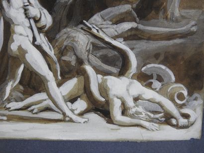 François-Edouard PICOT (1786-1868) : Scène...