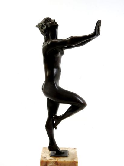 Serge ZELIKSON (1890-1966): la danse. Sculpture....