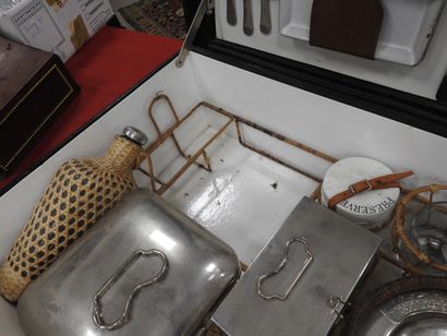 PICNIC SET by CORACLE, for HARRODS in London:...