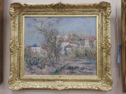Gustave LOISEAU (1865-1935): 
Plum trees...