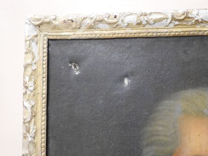 18th century FRENCH SCHOOL.
Portrait of a...
