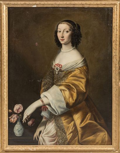 Ecole FRANCO-FLAMANDE vers 1660
Portrait...