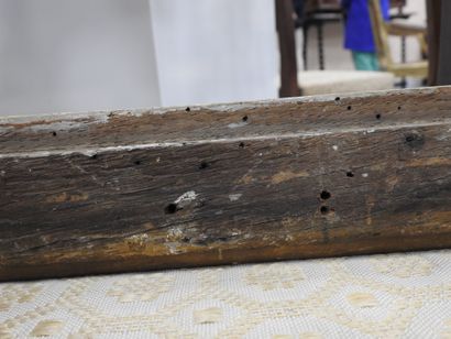 CADRE NU rectangulaire en bois mouluré, sculpté...