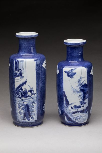 CHINE - Epoque KANGXI (1662 - 1722)
Deux...