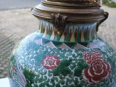 CHINE - Epoque KANGXI (1662-1722) 
Potiche...