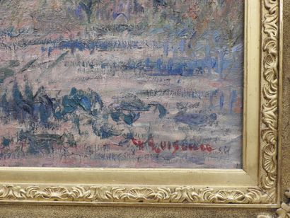Gustave LOISEAU (1865-1935): 
Plum trees...