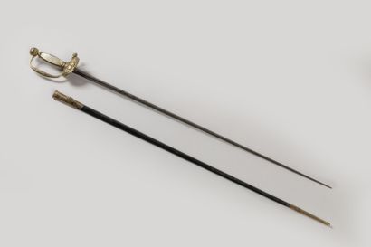 MARINE ROYALE. Épée modèle 1816 d'officier...