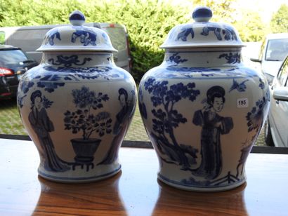 CHINE - Epoque KANGXI (1662 - 1722)
Paire...