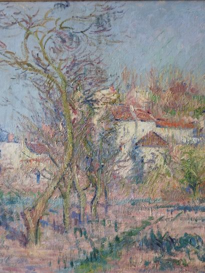 Gustave LOISEAU (1865-1935): 
Plum trees...