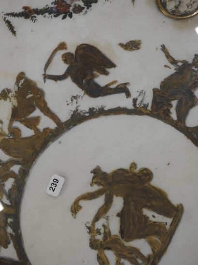 Chased-gilt bronze GUERIDON, the circular...