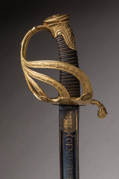 SABRE for a senior officer of the Royal Gendarmerie,...