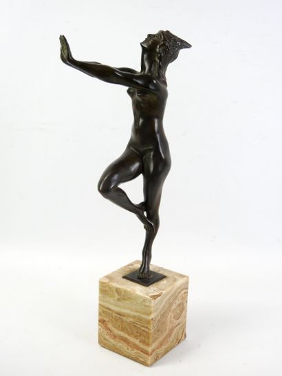 Serge ZELIKSON (1890-1966): la danse. Sculpture....