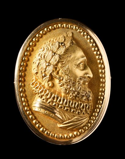 Exceptional gold award sword for Constantin...