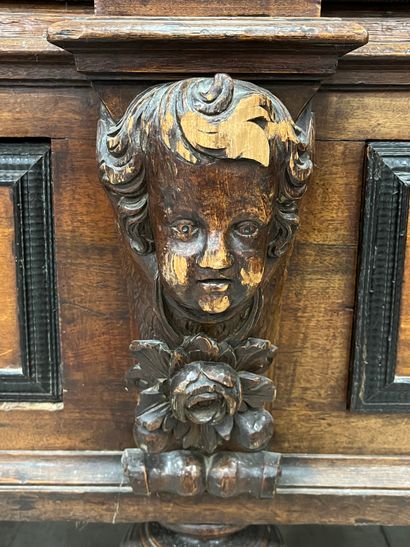 Importante ARMOIRE en bois naturel, bois...