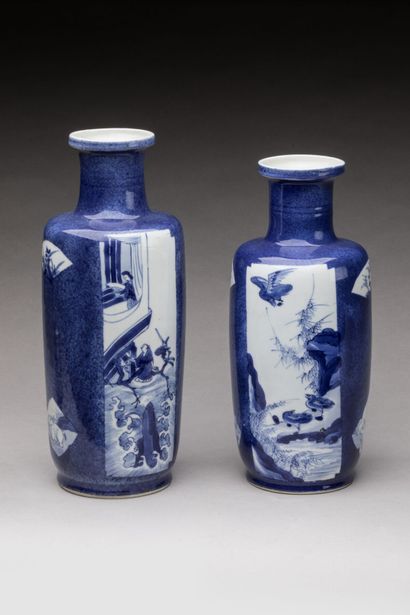 CHINE - Epoque KANGXI (1662 - 1722)
Deux...