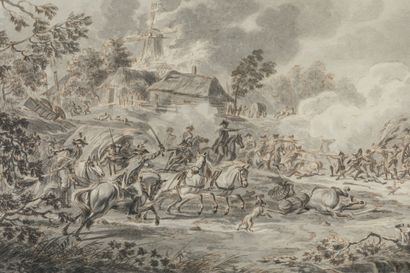 Dirk LANGENDYK (Rotterdam, 1748-1805): Scène...