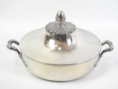 IMPORTANT silver LEGUMIER. Goldsmith's mark...