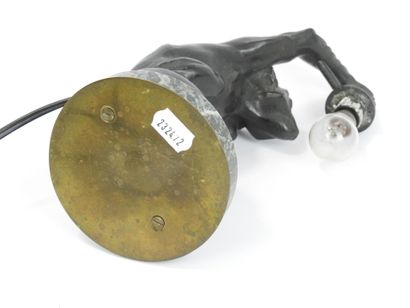 Max LE VERRIER (1891-1973) : Lampe veilleuse...