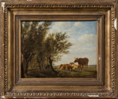 Jean Baptiste BERRÉ (1777-1838) : les vaches...
