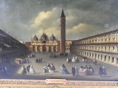 Ecole ITALIENNE du XIXème siècle suiveur...
