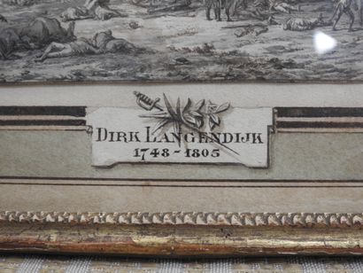 Dirk LANGENDYK (Rotterdam, 1748-1805): Après...