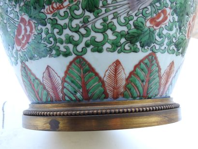 CHINE - Epoque KANGXI (1662-1722) 
Potiche...