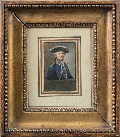 18th century FRENCH SCHOOL: Portrait of an...