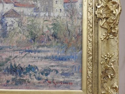 Gustave LOISEAU (1865-1935): 
Plum trees...