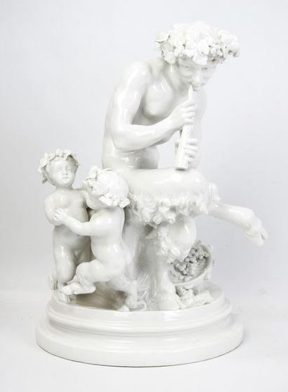 NAPLES, Manufacture de CAPODIMONTE: Large...