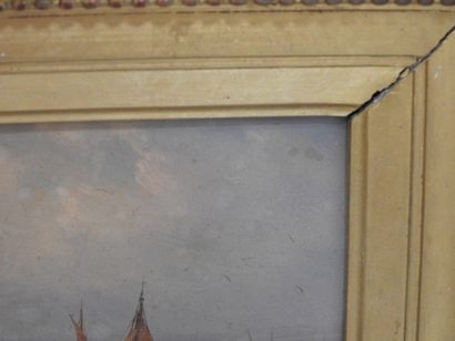 Henriette Hermine GUDIN (1825-1892) : Pêcheurs...