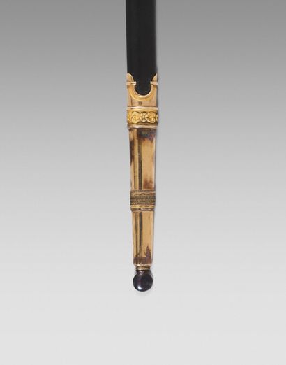 Exceptional gold award sword for Constantin...