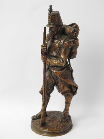Emmanuel FREMIET (1824-1910): Voltigeur of...